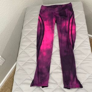 Better bodies grunge pink leggings small